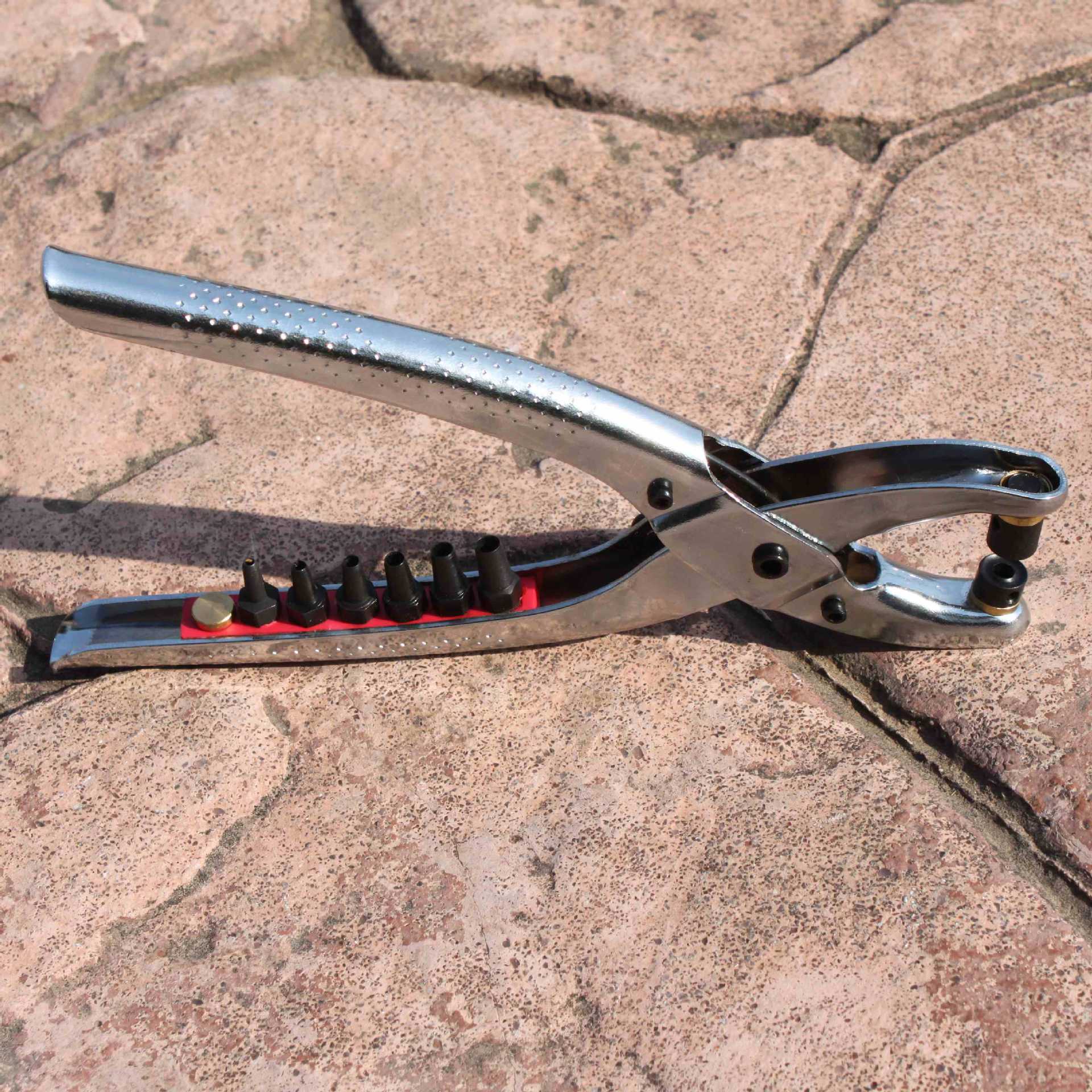 15#打孔铆合钳 打孔压气眼钳 打孔压鸡眼钳 多功能铆合钳punch