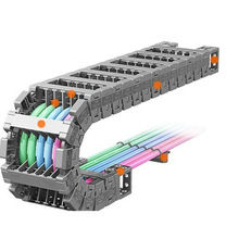 厂家供应工程塑料拖链电缆机床桥式拖链无尘拖链