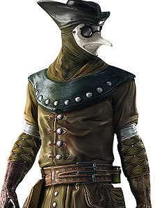 万圣节恐怖鸟嘴医生面具刺客信兄弟会大夫doctor s男士鼠疫乌鸦人