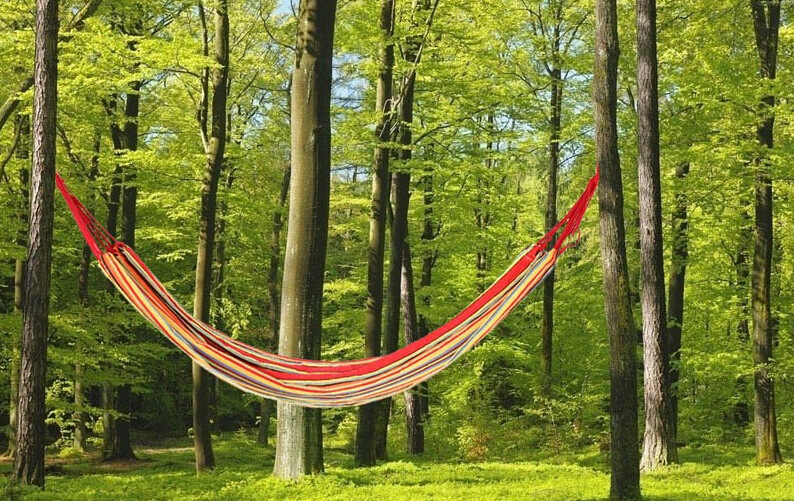 凹凸野营秋千 户外加厚帆布吊床 室外休闲大承重吊床 ata38