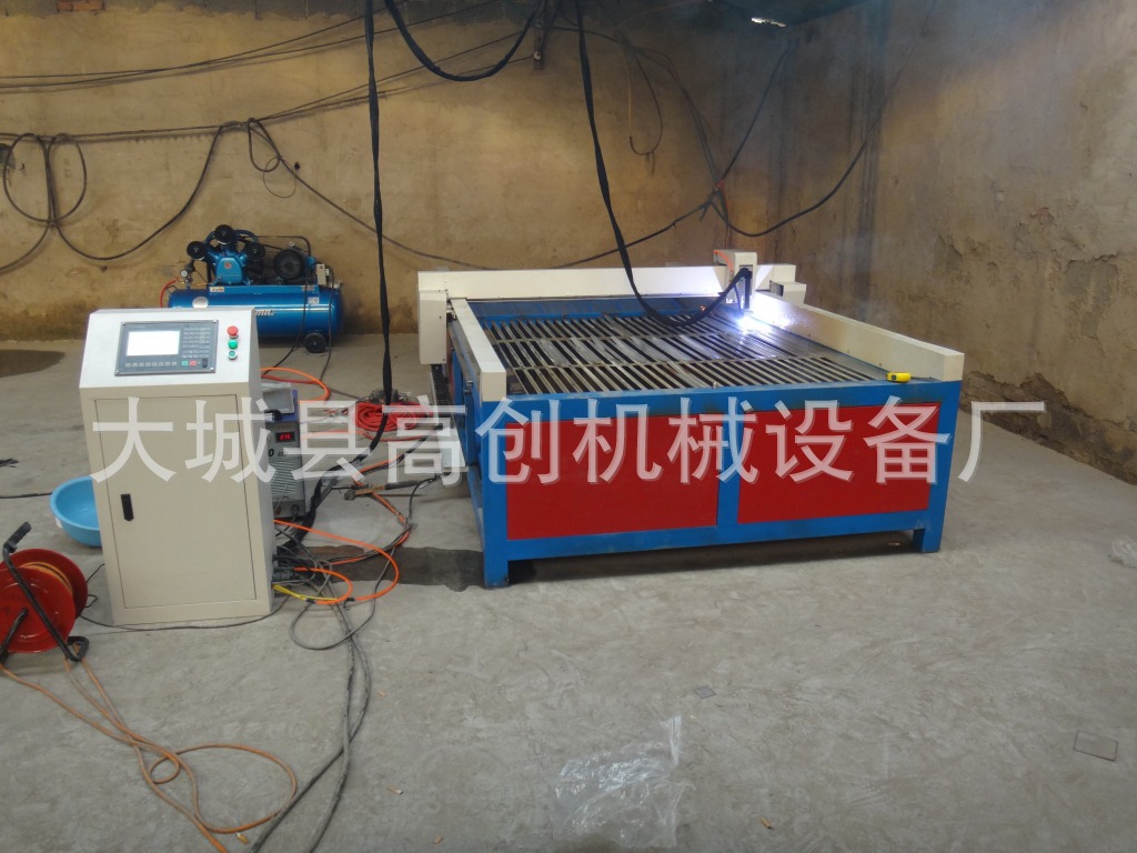 全自动广告等离子切割机 高效型弧压调高等离子切割机