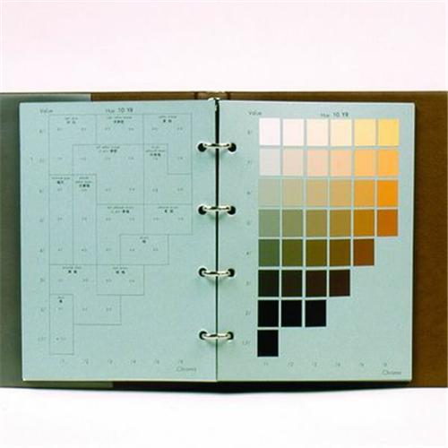 门塞尔防水土壤比色卡