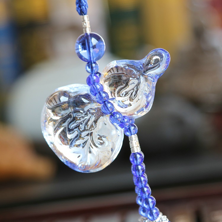 实惠水晶汽车挂件汽车装饰品水晶挂件葡萄挂件葫芦gs