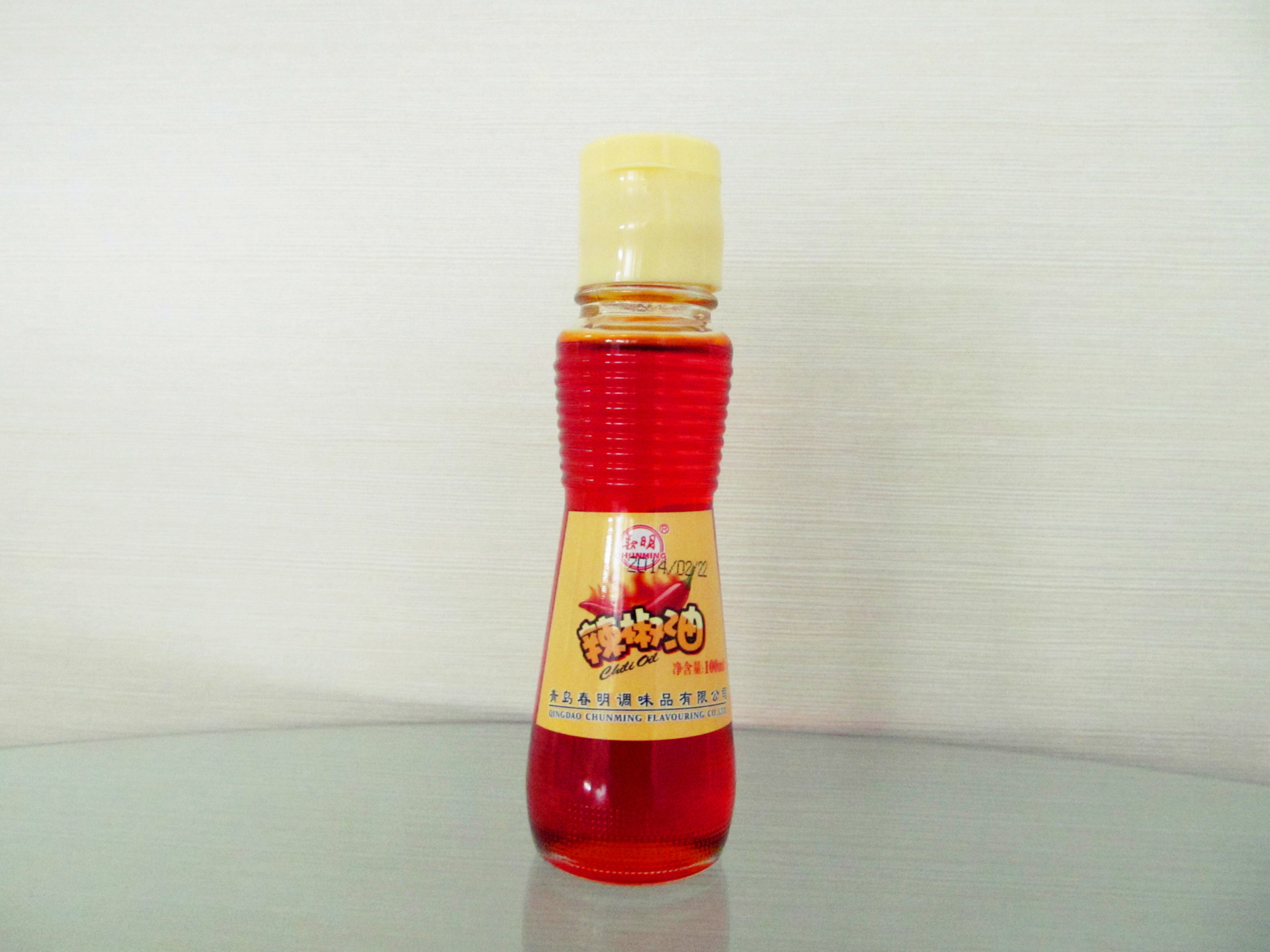 辣椒油 春明100ml辣椒油 15瓶/箱 辣度适中 天然纯正无添