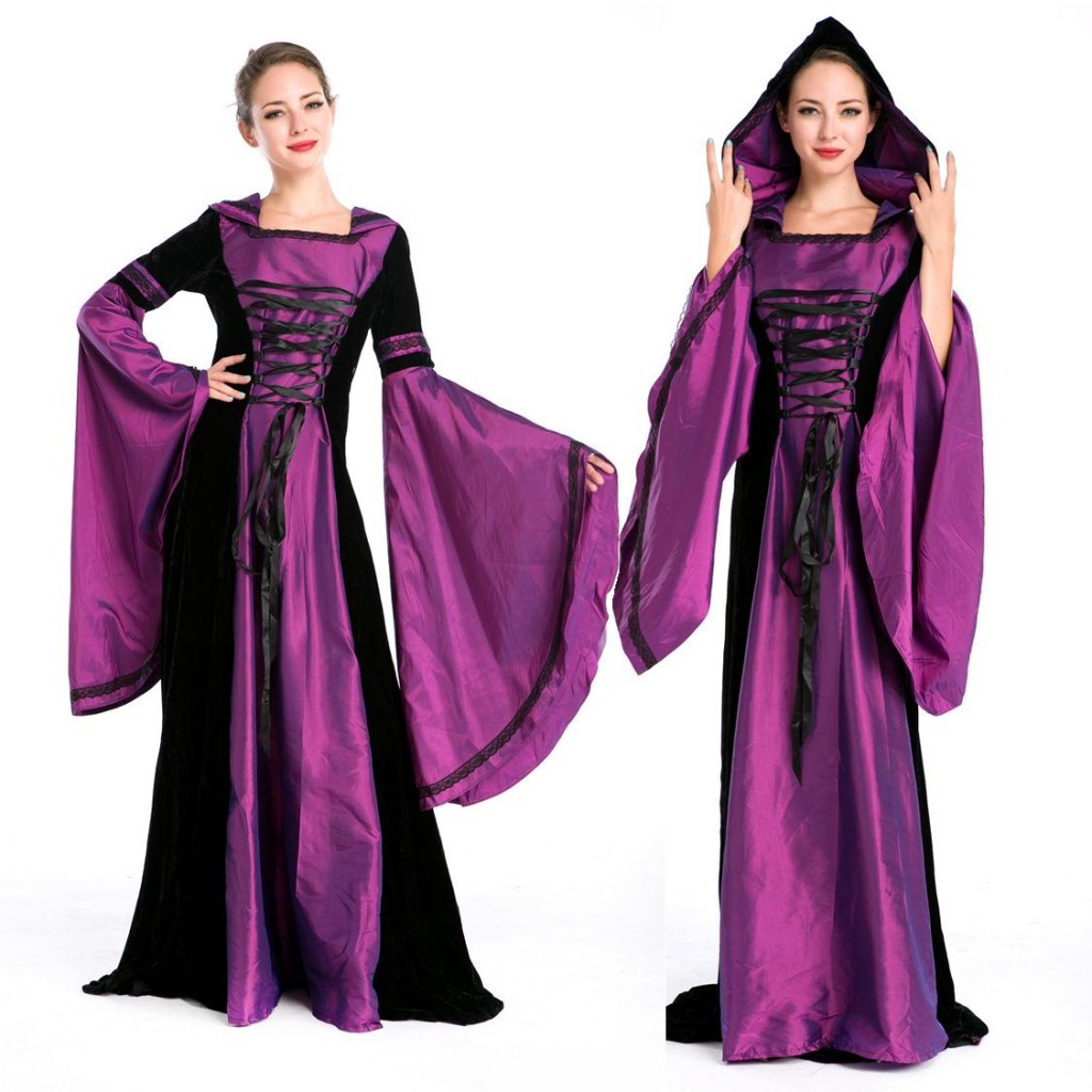 新款欧美游戏服欧洲复古宫廷服装英国新款女王装万圣舞会公主洋装