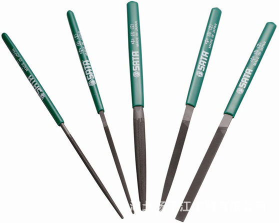 世达工具5件套迷你钳工锉185mm 03901