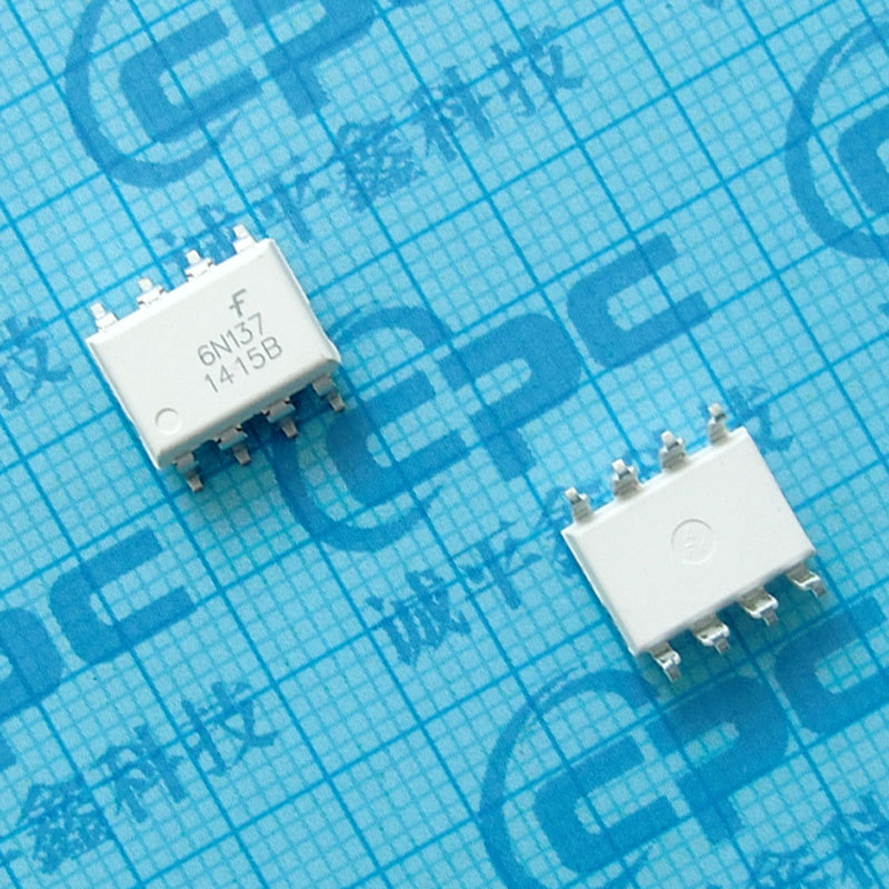 6n137sd/6n137 仙童高速光耦合器 白色插件/贴片光耦 特价热销