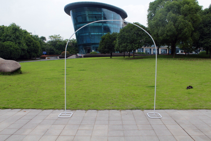 婚庆批发 铁艺拱门架单管气球拱门架子 拱门婚礼喜庆用品