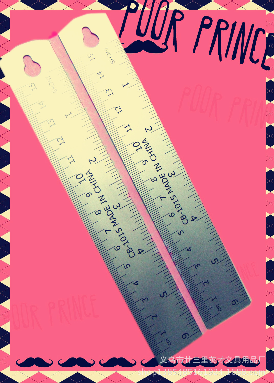 厂家供应铝尺 钢尺 15cm刻度尺 办公用品批发