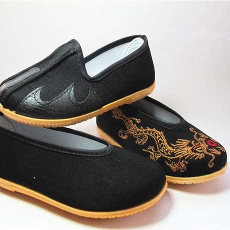 老北京儿童布鞋男童圆口超软底宝宝鞋清朝鞋老头鞋纯棉透气童单鞋