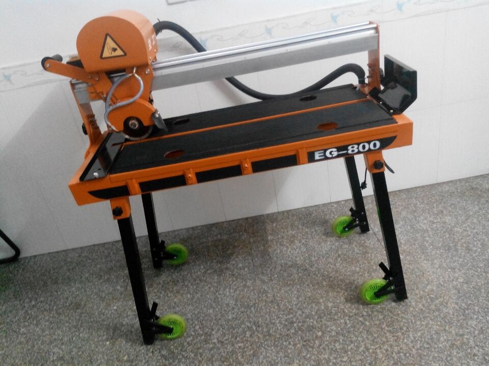 锯锐煌多功能台式瓷砖切割机小型石材切割机地板砖切割开槽倒角机