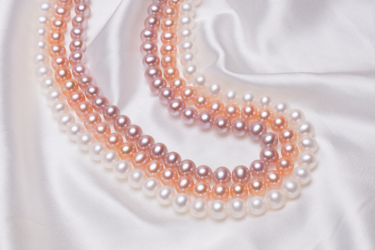 aaaa级诸暨山下湖天然淡水珍珠项链