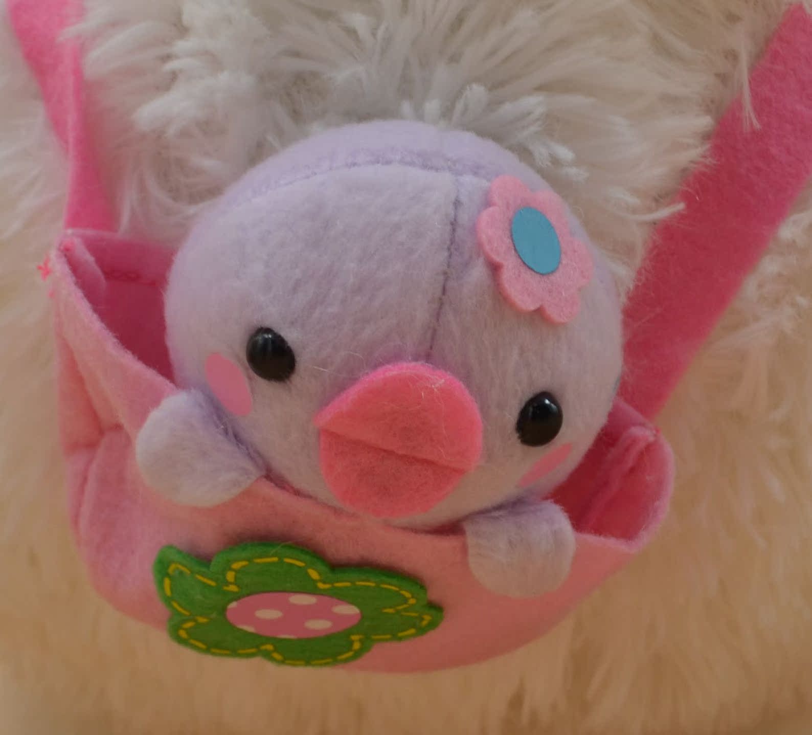 日本arpakasso alpaca萌《鸭子》爱羊驼草泥马神兽毛绒玩具公仔