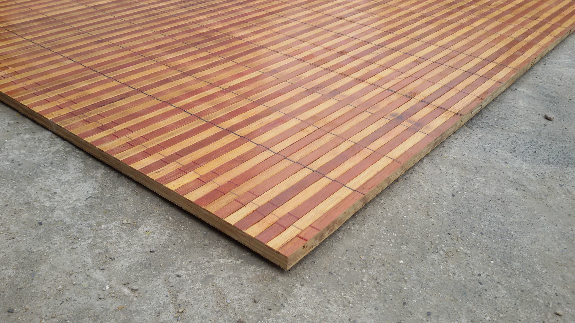 天然竹编胶合板幕墙