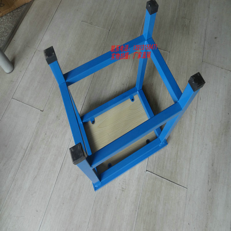 工作凳方框凳学生凳钢管宿舍铁管方管铁凳流水线凳