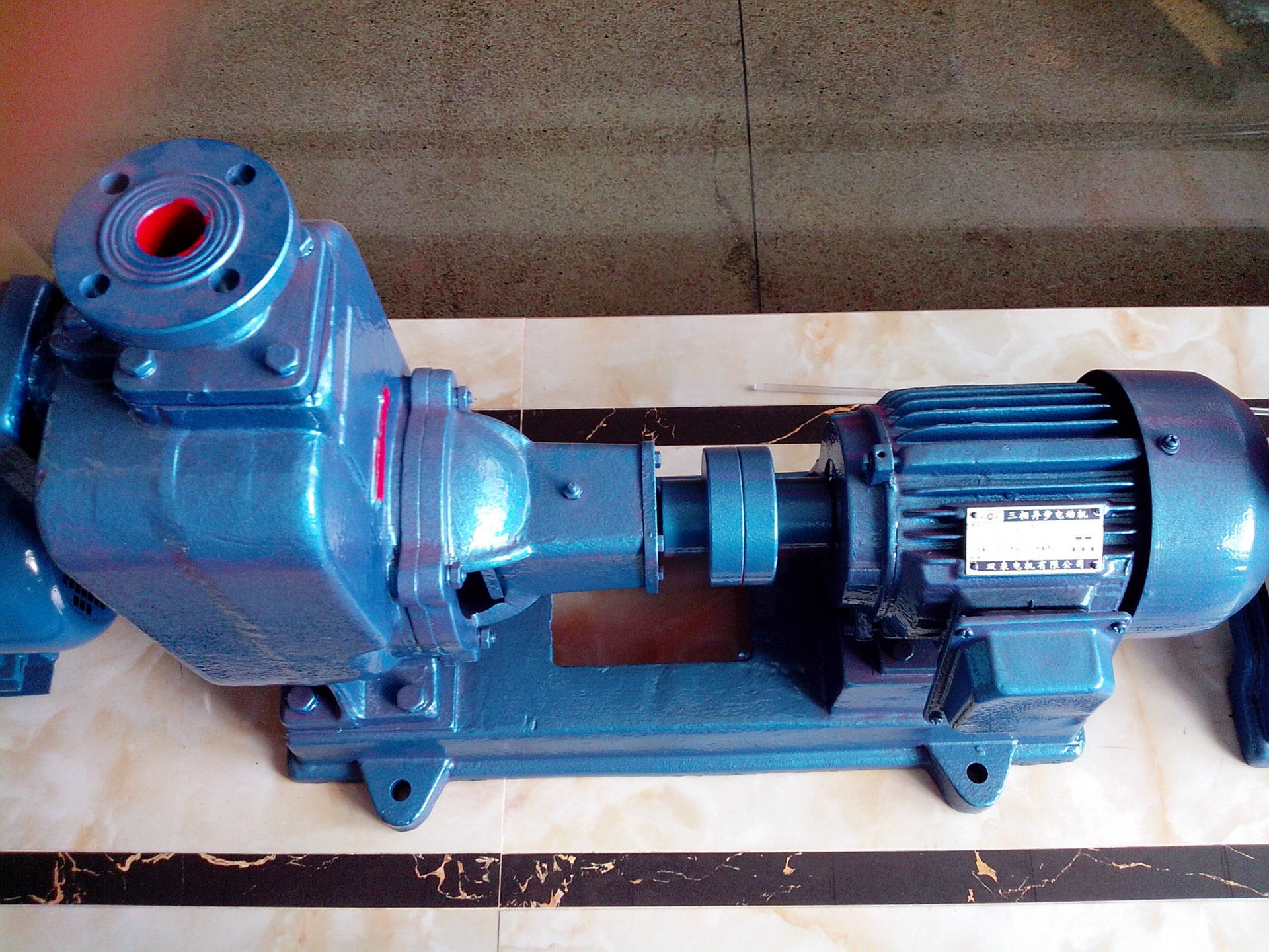 不锈钢防爆自吸泵 50zx15-40 4