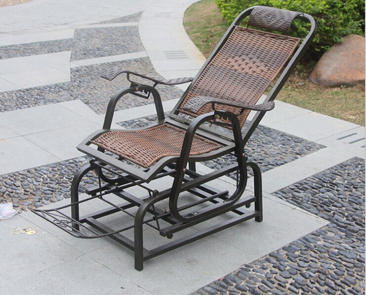 摇椅 逍遥椅 防藤休闲户外家具 老人椅3922-djcc