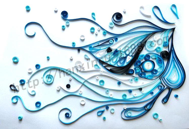 超长优质手工衍纸条5mm 10mm49色*490条混色装 工厂直销 可定制