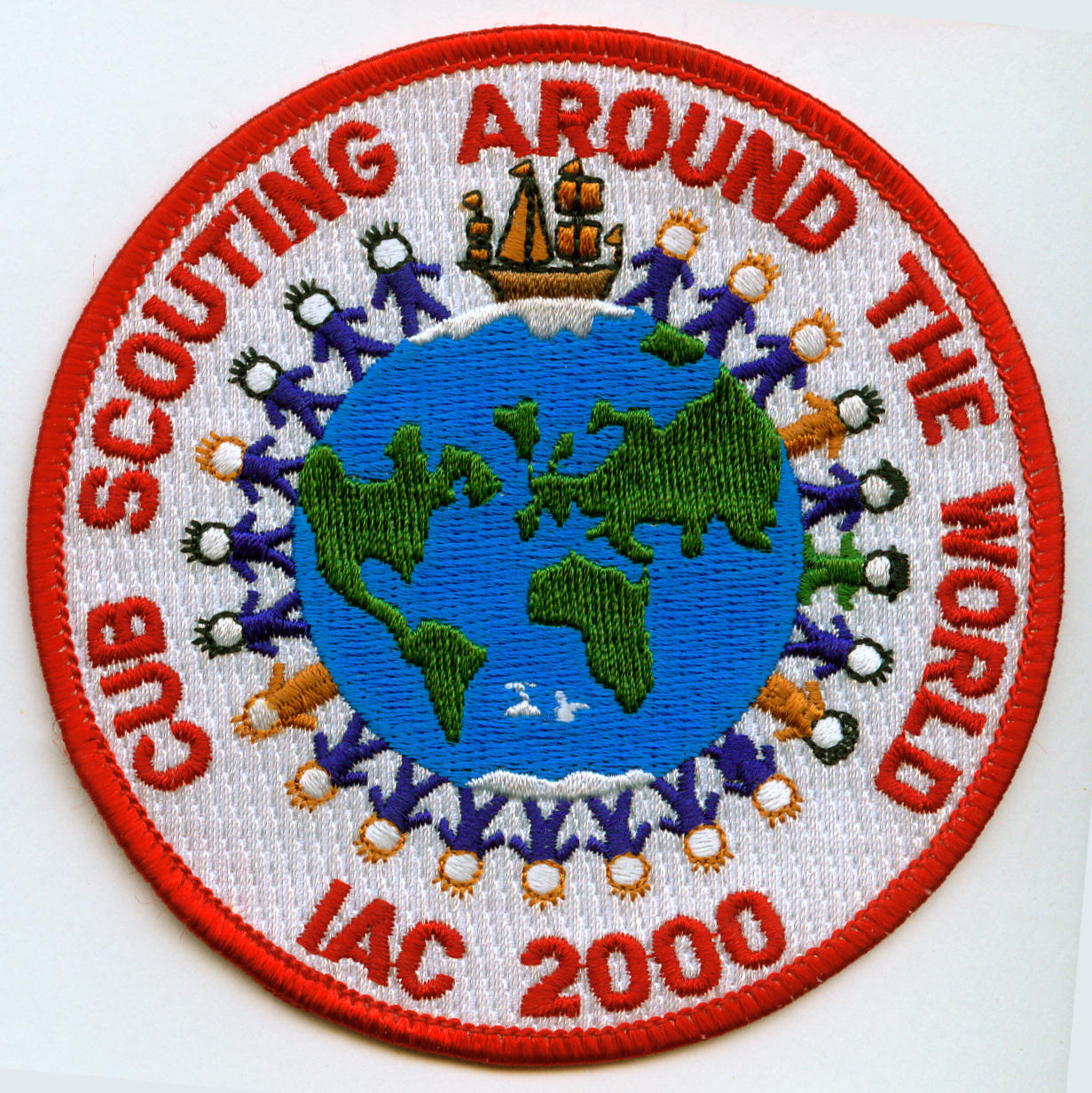 童子军刺绣徽章,东莞厂家订做直销,出口品质,价格实惠.