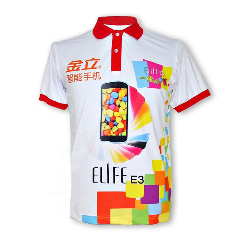 热转印热升华运动衫 广告促销工作t恤 文化衫印字