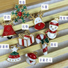 Christmas ornaments gift Small bell Fawn Pierced ears Left ear Ear bones New products Korean Edition Jewelry Earrings