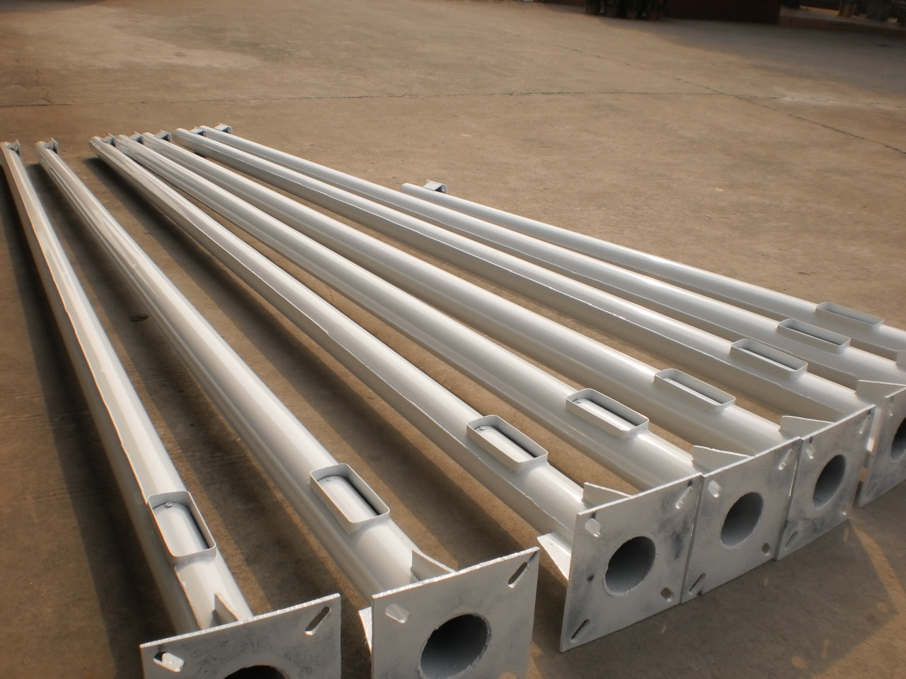 信号灯杆件 监控杆 等径管 锥形杆件 l型八角杆