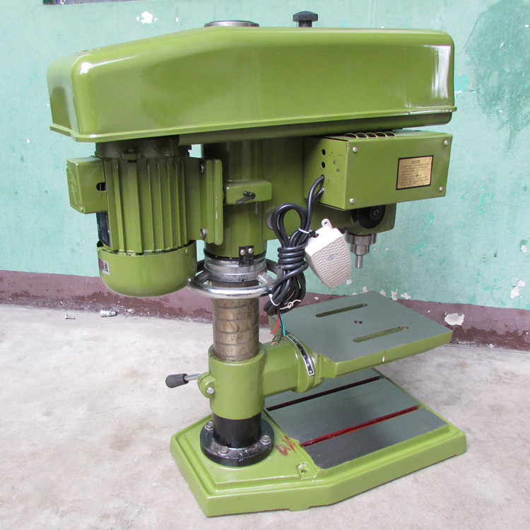 热卖zs4125钻攻两用 攻丝机台钻 钻孔机加配十字工作台.