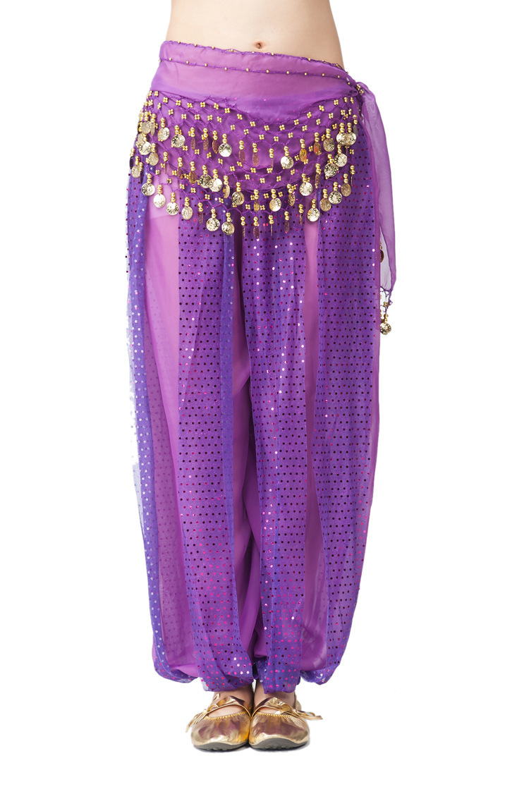 肚皮舞灯笼裤 印度舞亮点裤子 新款 印度舞蹈服装练习裤特价