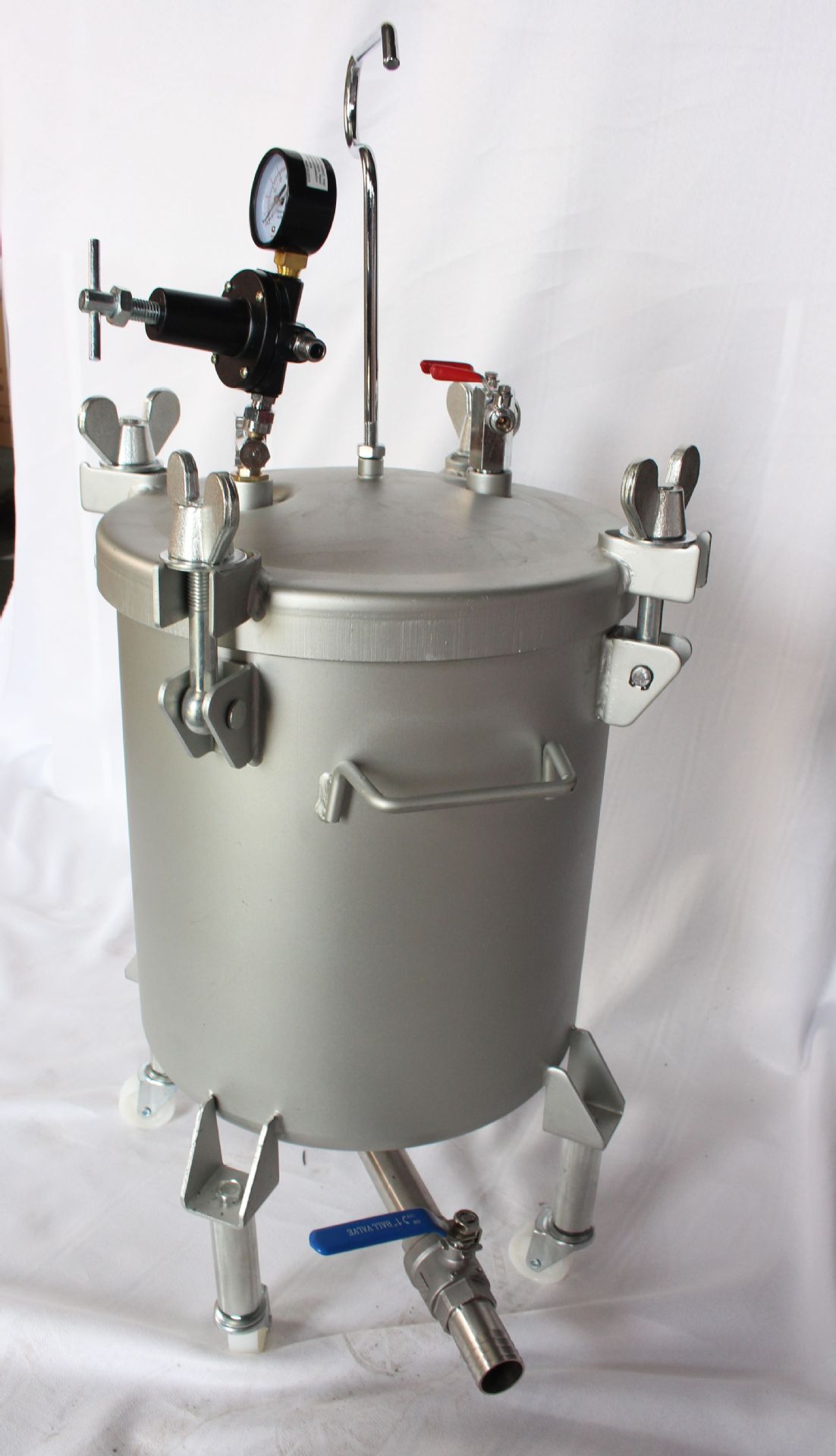 30升下排式涂料油漆点胶压力桶仿大理石真石漆压力桶