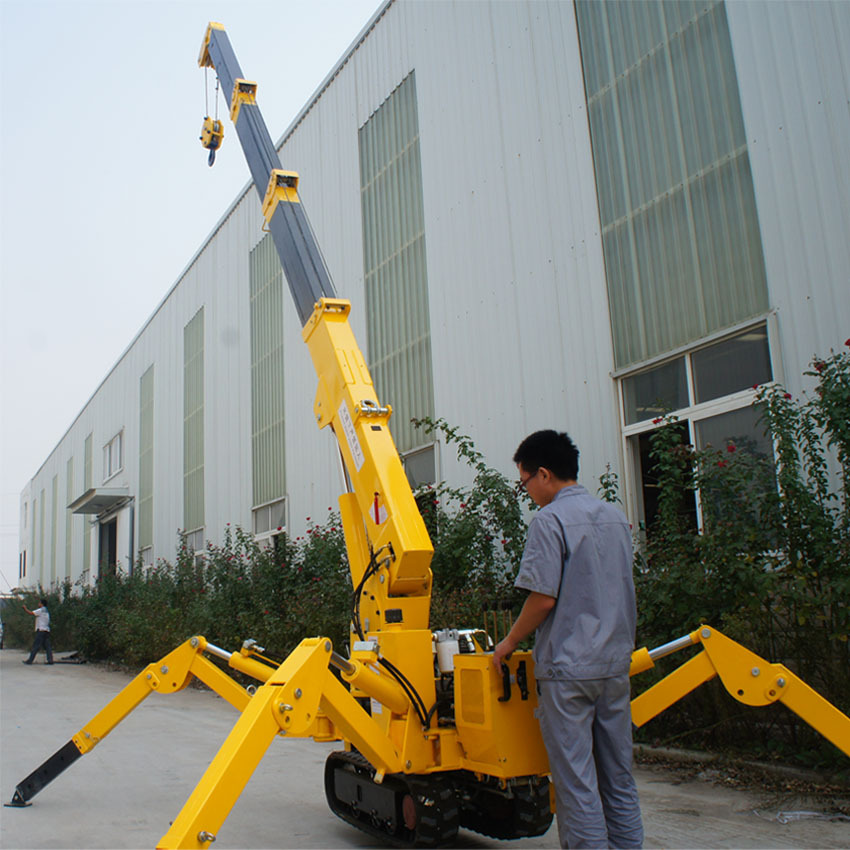 科步科技专业微型蜘蛛吊车折叠吊车履带吊车