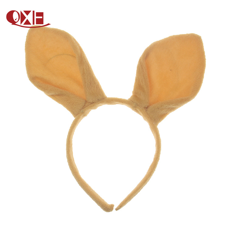六一儿童节演出万圣节cos化妆舞会派对动物头箍卡通头饰袋鼠头箍