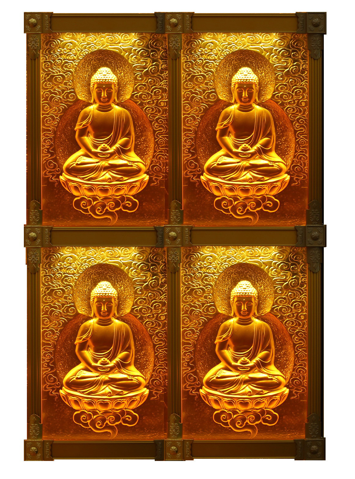 产地货源琉璃万佛墙光明灯包安装聚龙堂厂家直销价格优惊爆价