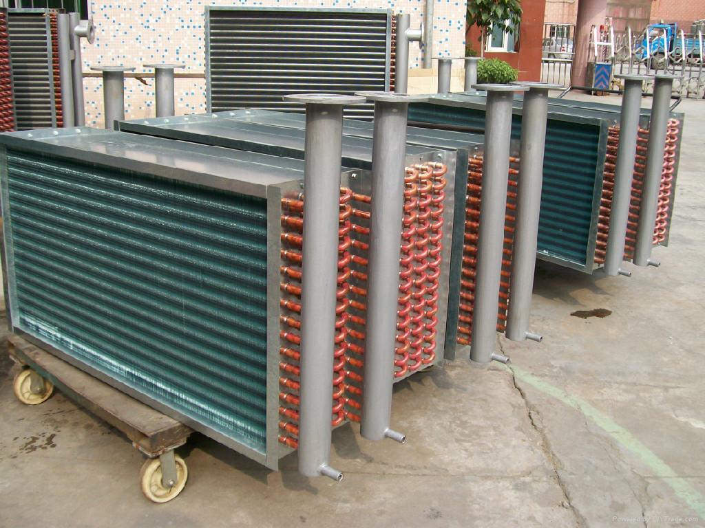 供应tls型铜铝串片式热交换器表冷器空调冷却器换热器散热