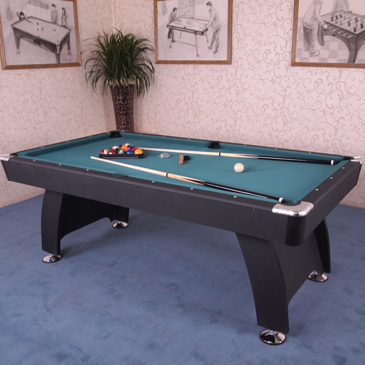家用台球桌美式台球桌黑八标准台球桌成人桌球台球用品台球桌批发