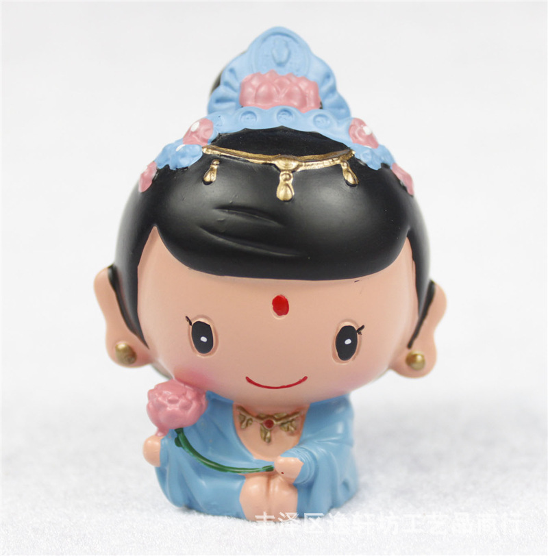 台湾q版好神本命佛十二生肖守护神小摆件树脂厂家现货定做批发