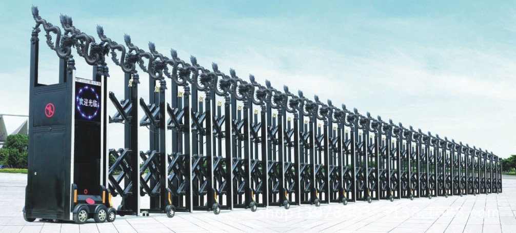 宁波伸缩门维修 伸缩门图片 伸缩门结构图