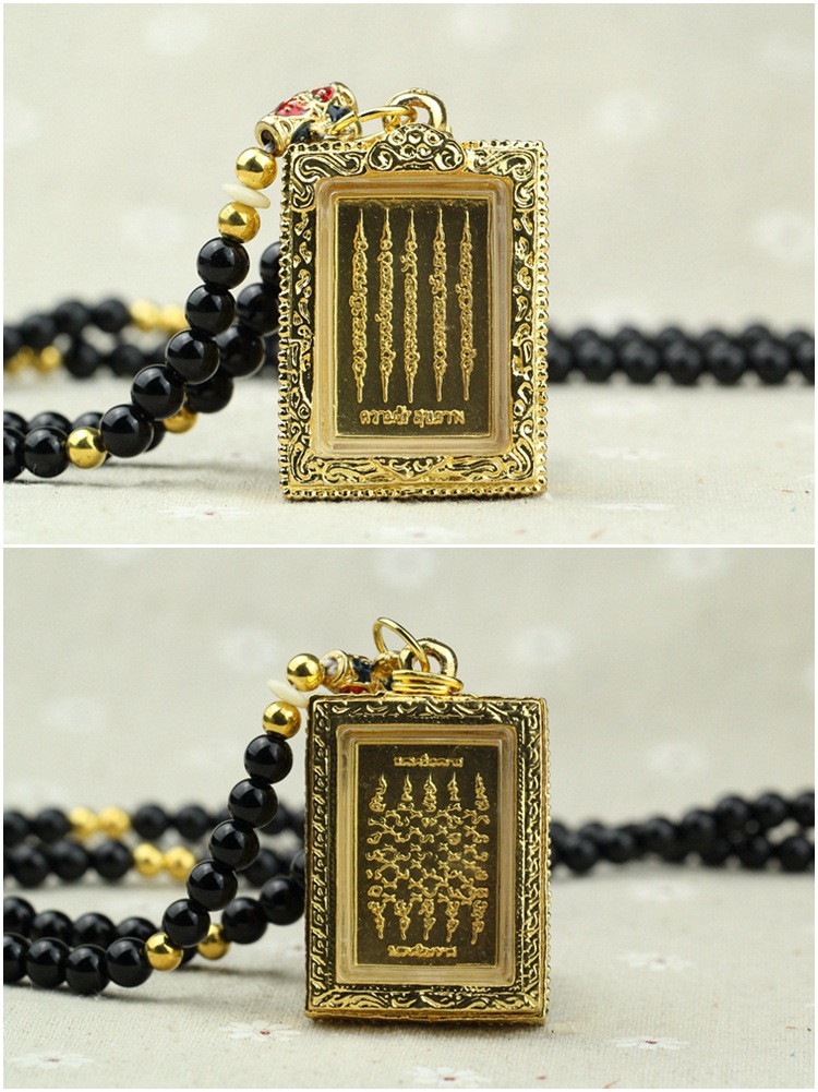 泰国佛牌批发正品代购阿赞奴开光五条经文安吉丽娜朱莉招财起运