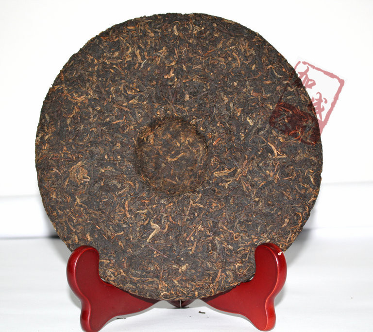 马帮 经典金毫云南七子饼 2011年金芽-黑茶