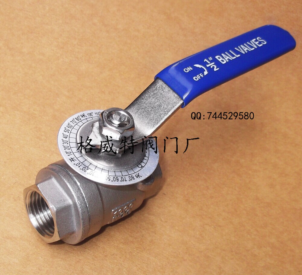 双外丝球阀 两片式不锈钢304 1000wog dn20