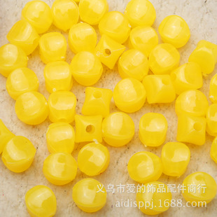 厂家直销 12果冻珠 散装珠中珠 DIY 亚克力串珠