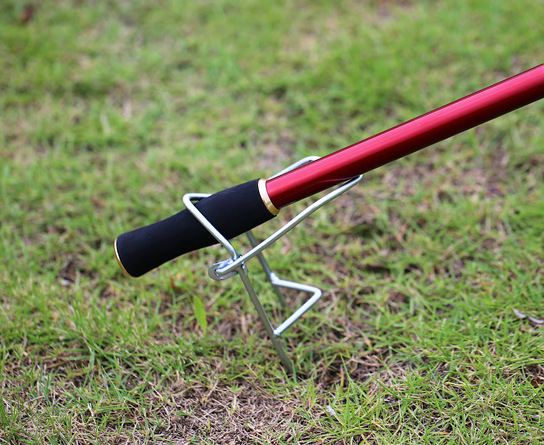 【两用插地支架】手海竿两用鱼竿炮台支架