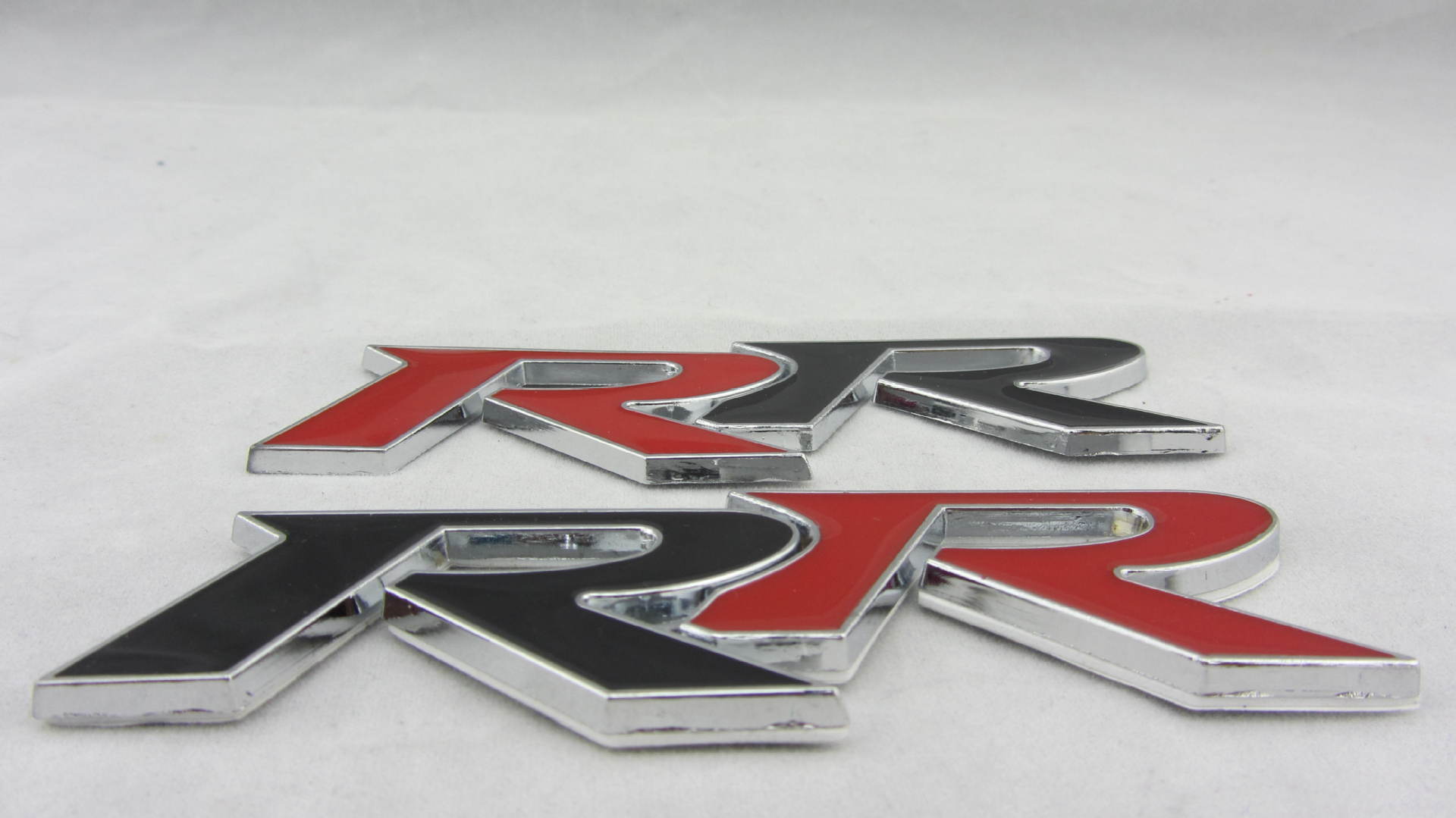 本田无限双rr金属改装车标 侧标尾标 3d立体金属车标贴标