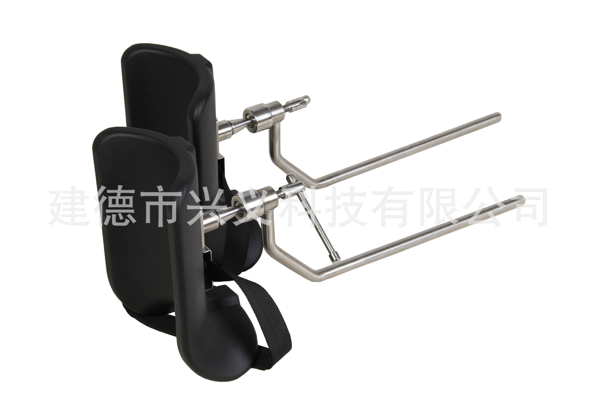 加工定制医疗配件腿托架手术床脚架医用支撑架产床发泡腿架批发
