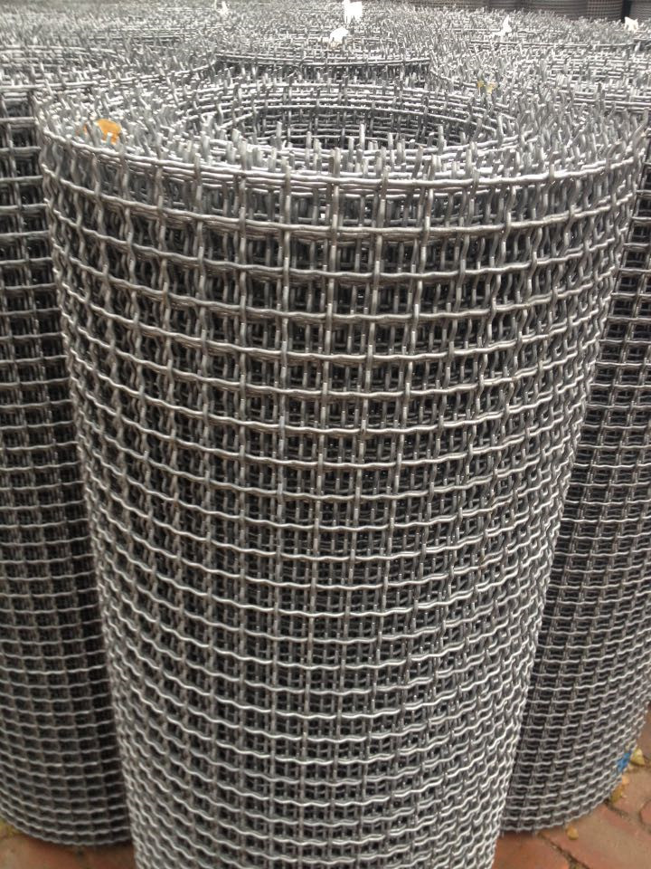 久创丝网 生产锰钢筛网 轧花网 编织矿用筛网 震动筛网