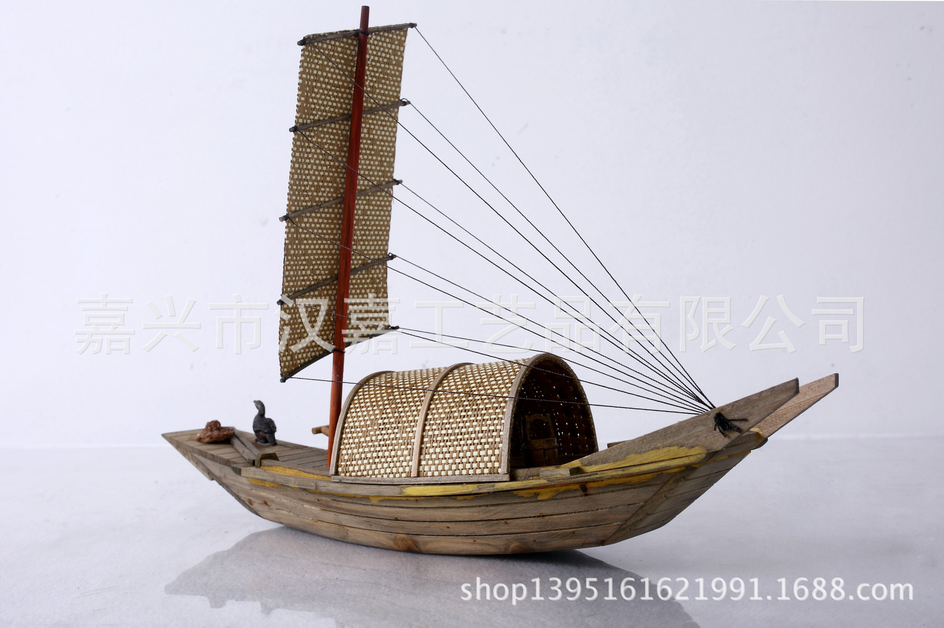 乌篷船工艺船水乡船木制工艺摆件木雕工艺摆件