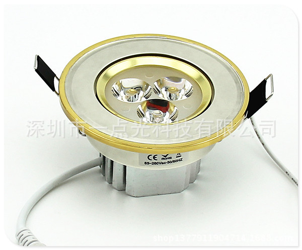 新款 镀金 刀片 天花灯 C04