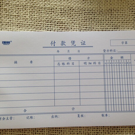 强林120-35 付款凭证 每本50张