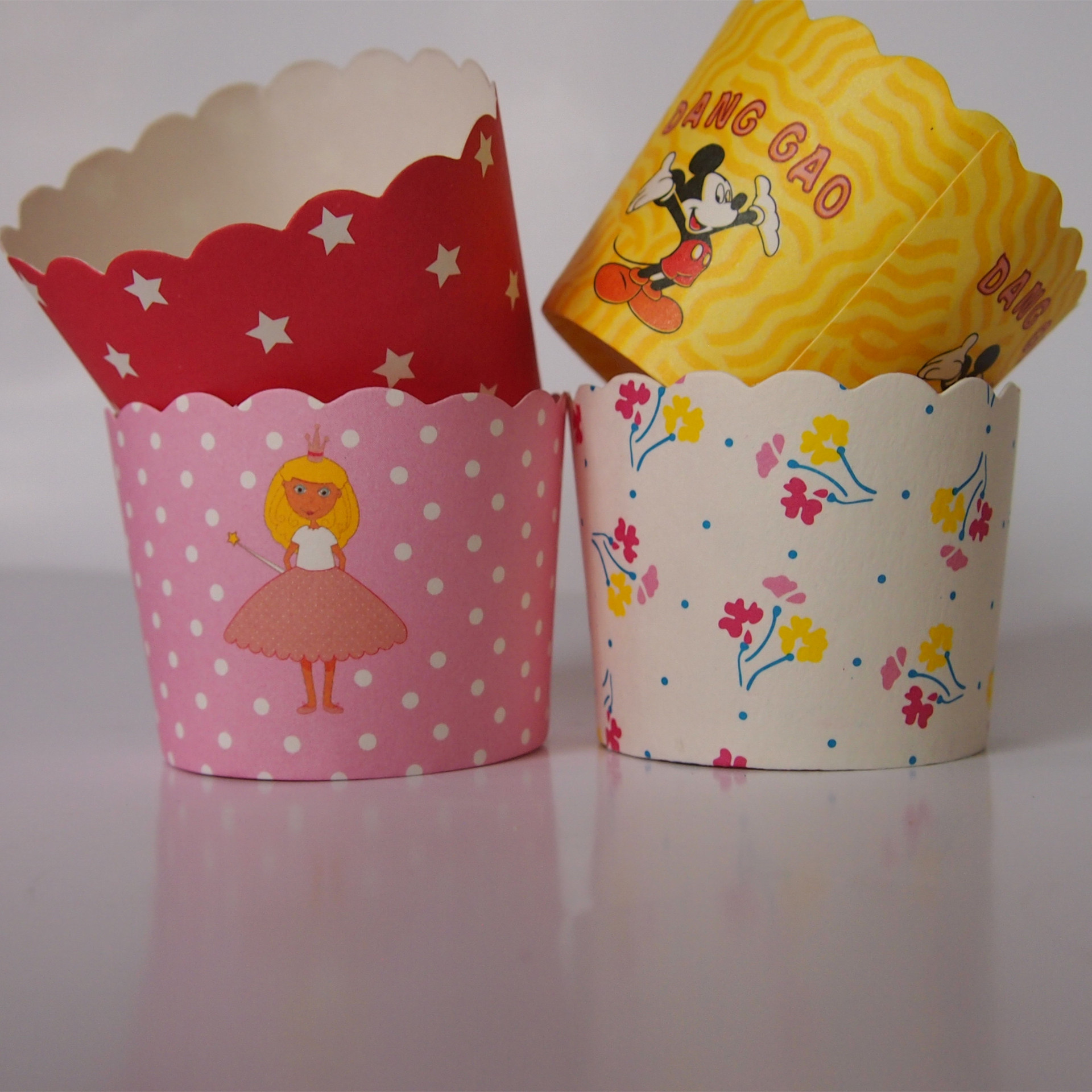 玛芬蛋糕纸杯100只一袋优质机制高温蛋糕纸杯