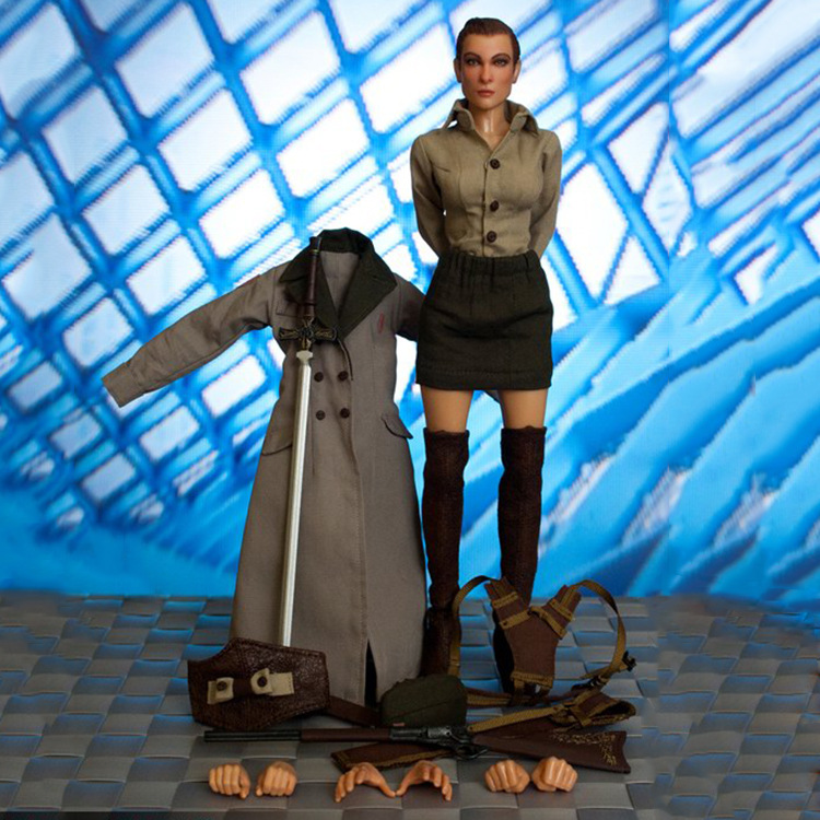 12寸兵人 1/6兵人模型 女杀手兵人玩偶