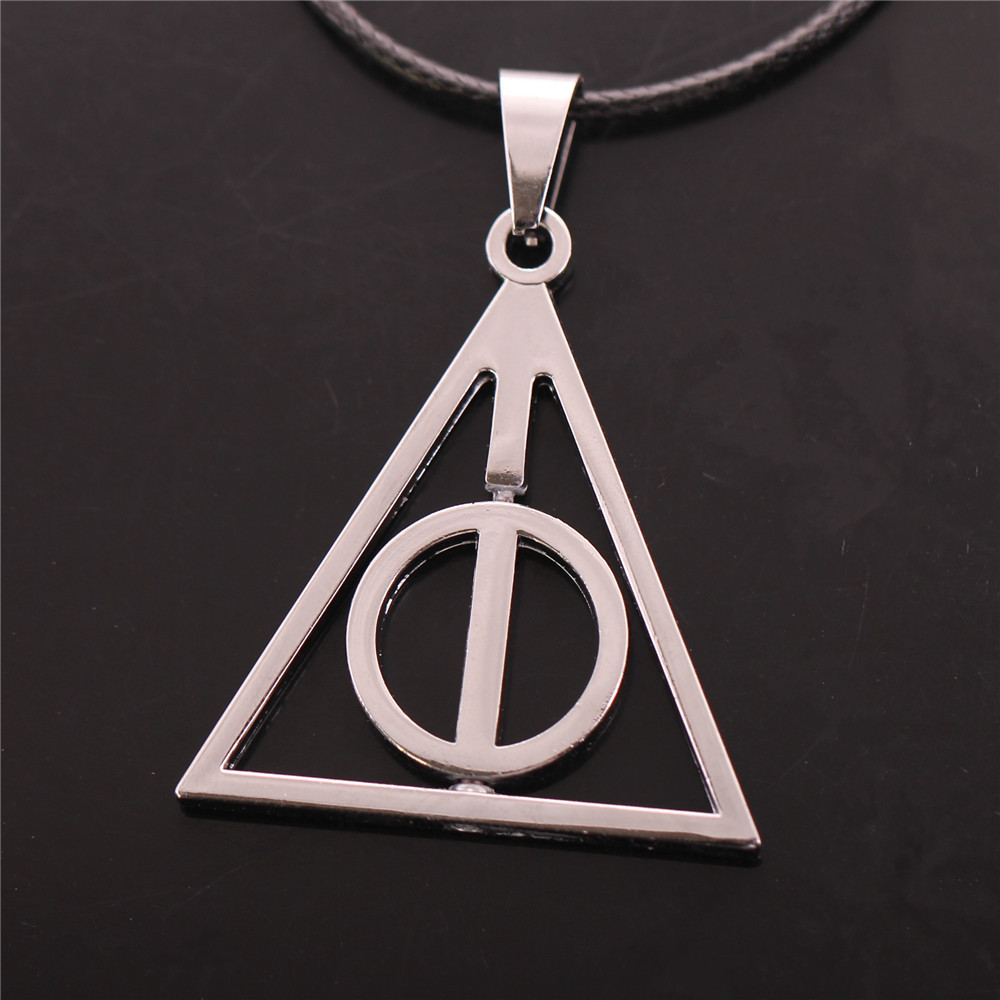 波特项链 卢娜三角 死亡圣器 可转动项链 优质版外贸热销吊坠挂件